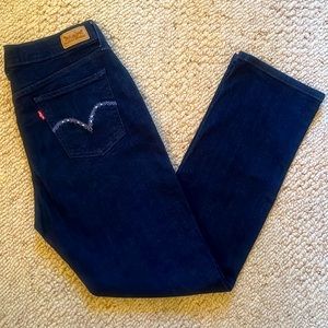 Levi’s women’s 505 straight leg jeans